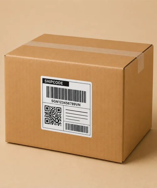 Hộp carton ship COD